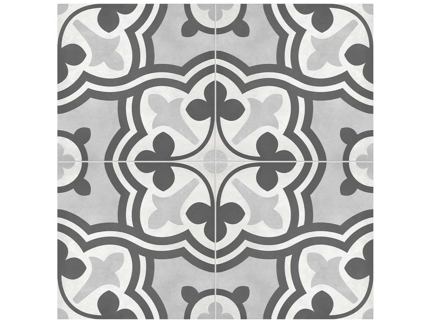 Anatolia Form Baroque 8" x 8" Porcelain Tile