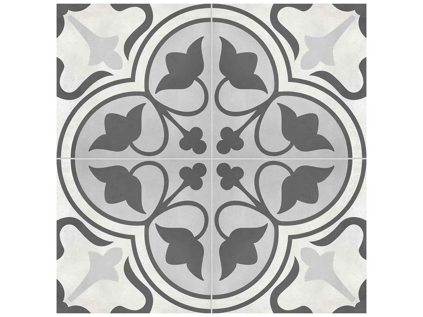 Anatolia Form Clover 8" x 8" Porcelain Tile