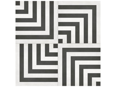 Anatolia Form Monochrome 8" x 8" Porcelain Tile