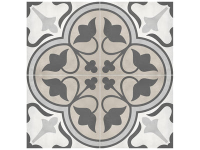 Anatolia Form Clover 8" x 8" Porcelain Tile