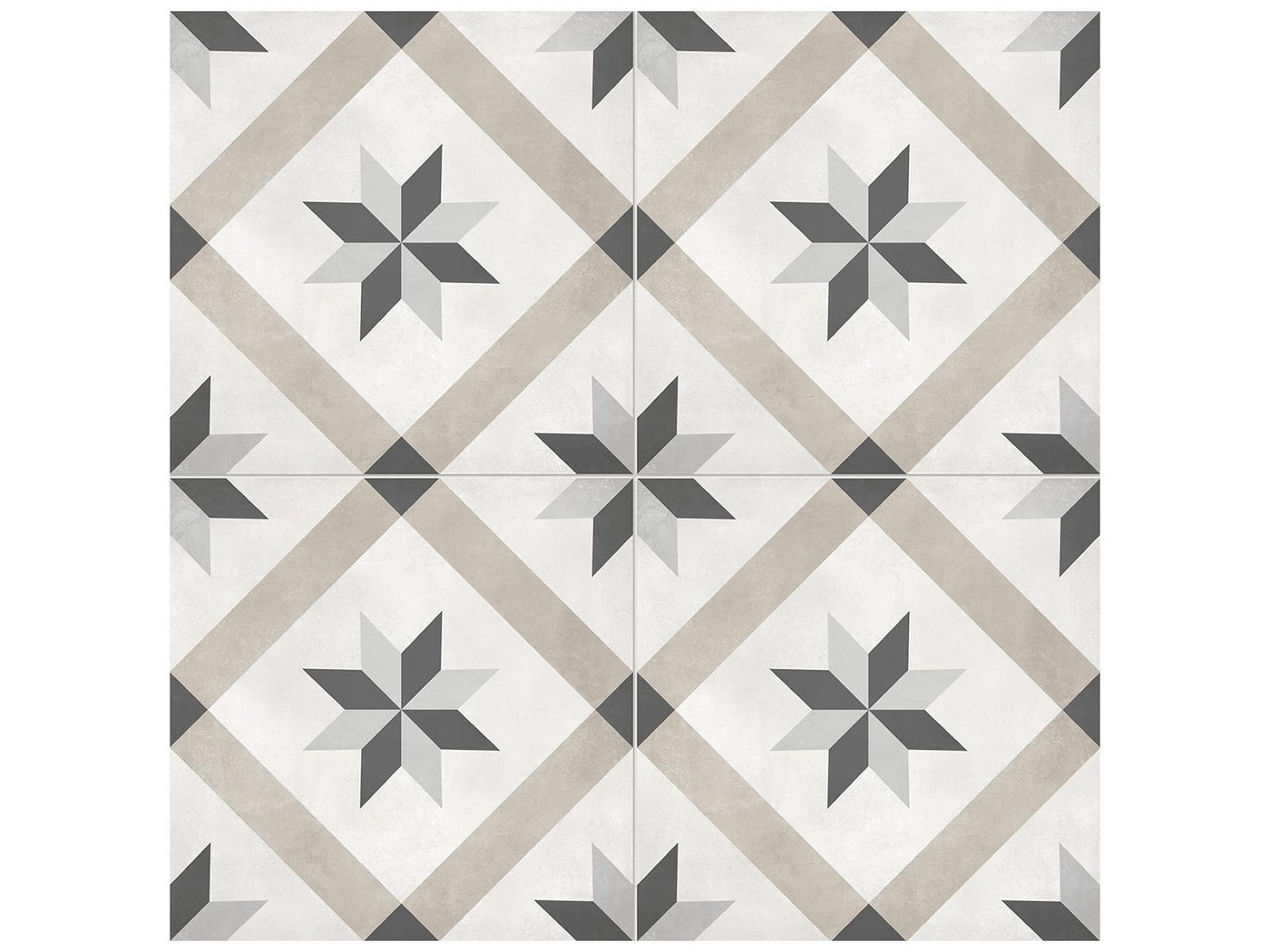 Anatolia Form Compass 8" x 8" Porcelain Tile
