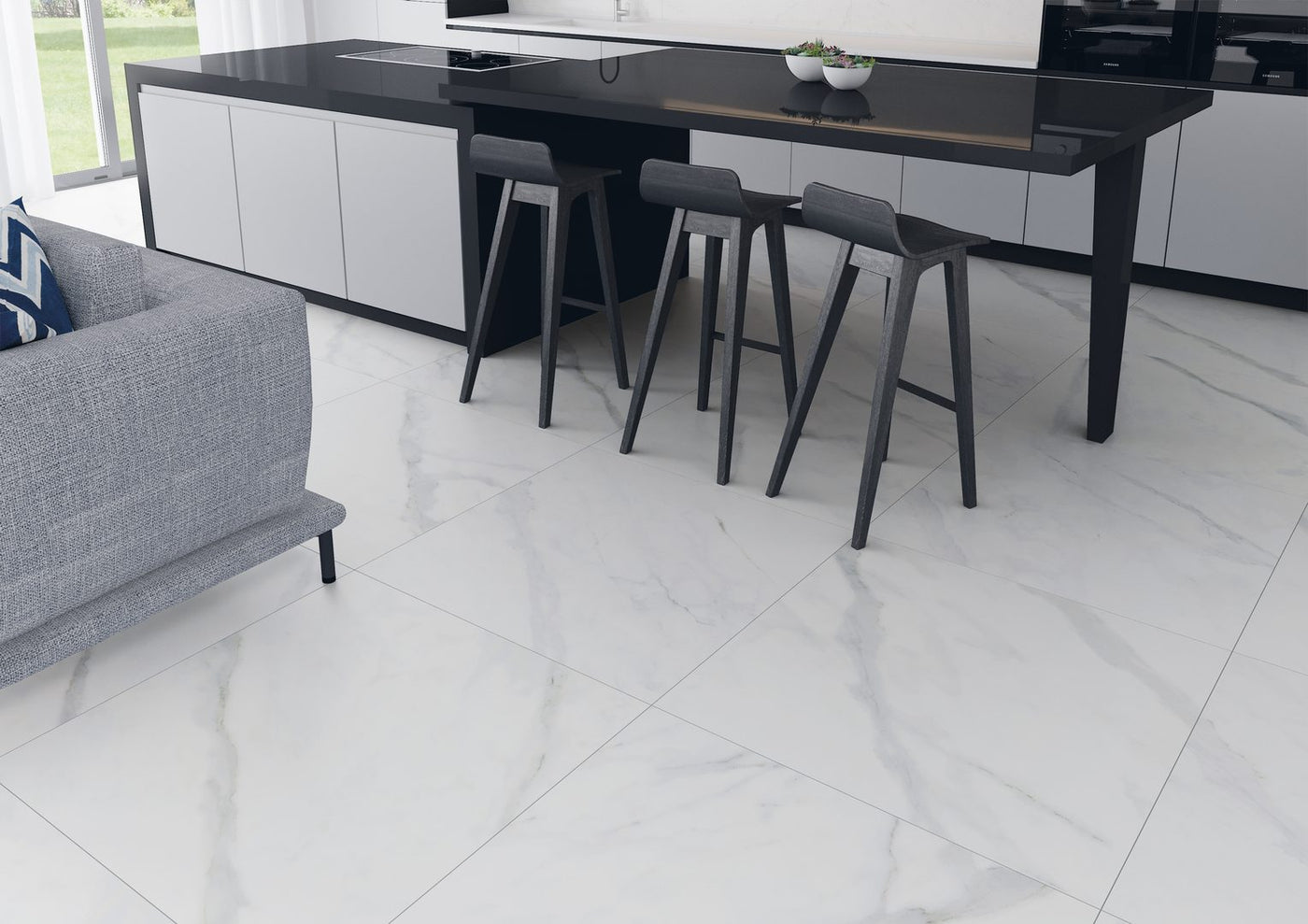 Tesoro Opera 36" x 36" Porcelain Tile