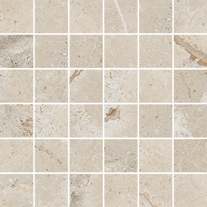 Happy Floors Eva 2 x 2 12" x 12" Porcelain Mosaic