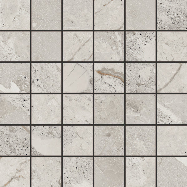 Happy Floors Eva 2 x 2 12" x 12" Porcelain Mosaic