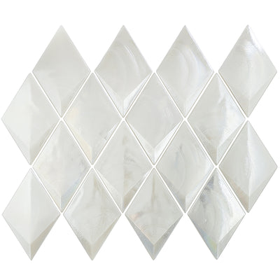 MIR Mosaic Allure Diamond 9.8" x 12.3" Glass Mosaic