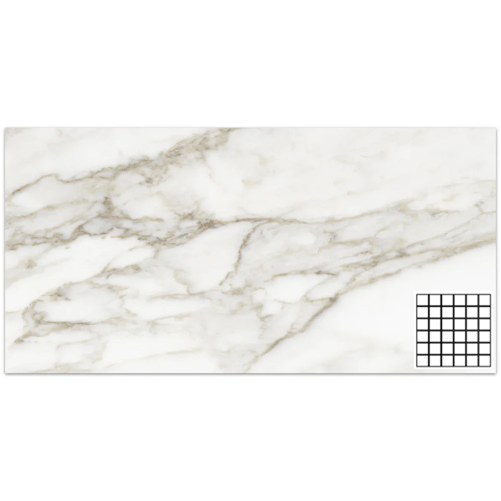 Tesoro La Marca 2 x 2 11.75" x 11.75" Porcelain Mosaic