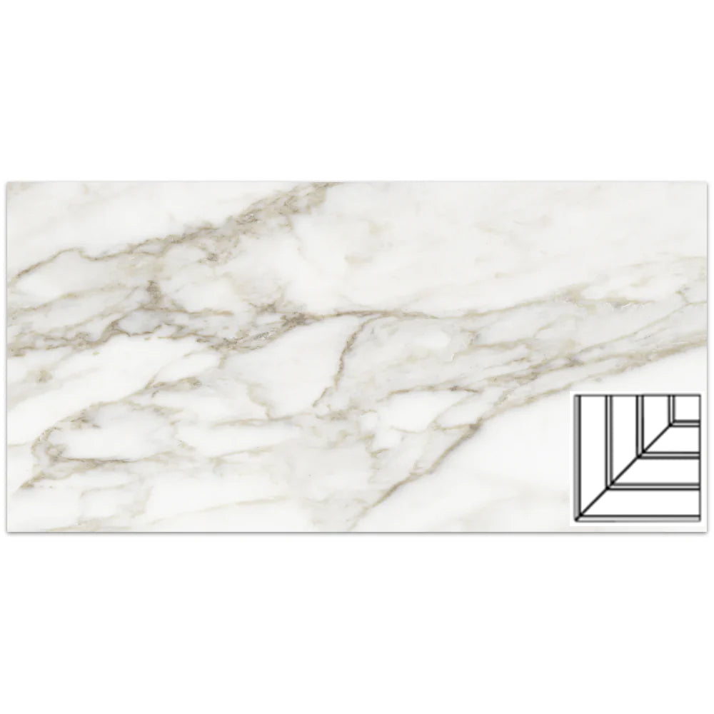 Tesoro La Marca Picco 8" x 8" Porcelain Mosaic