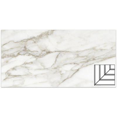 Tesoro La Marca Picco 8" x 8" Porcelain Mosaic