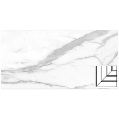 Tesoro La Marca Picco 8" x 8" Porcelain Mosaic