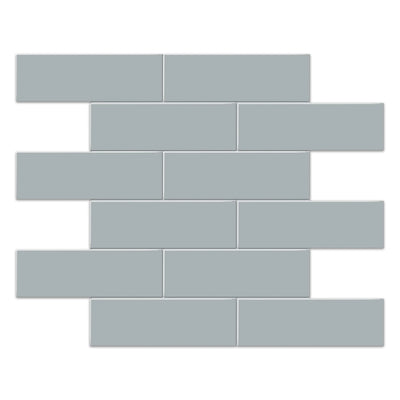 Tesoro Soho 2 x 6 Brick 11.75" x 11.75" Ceramic Mosaic