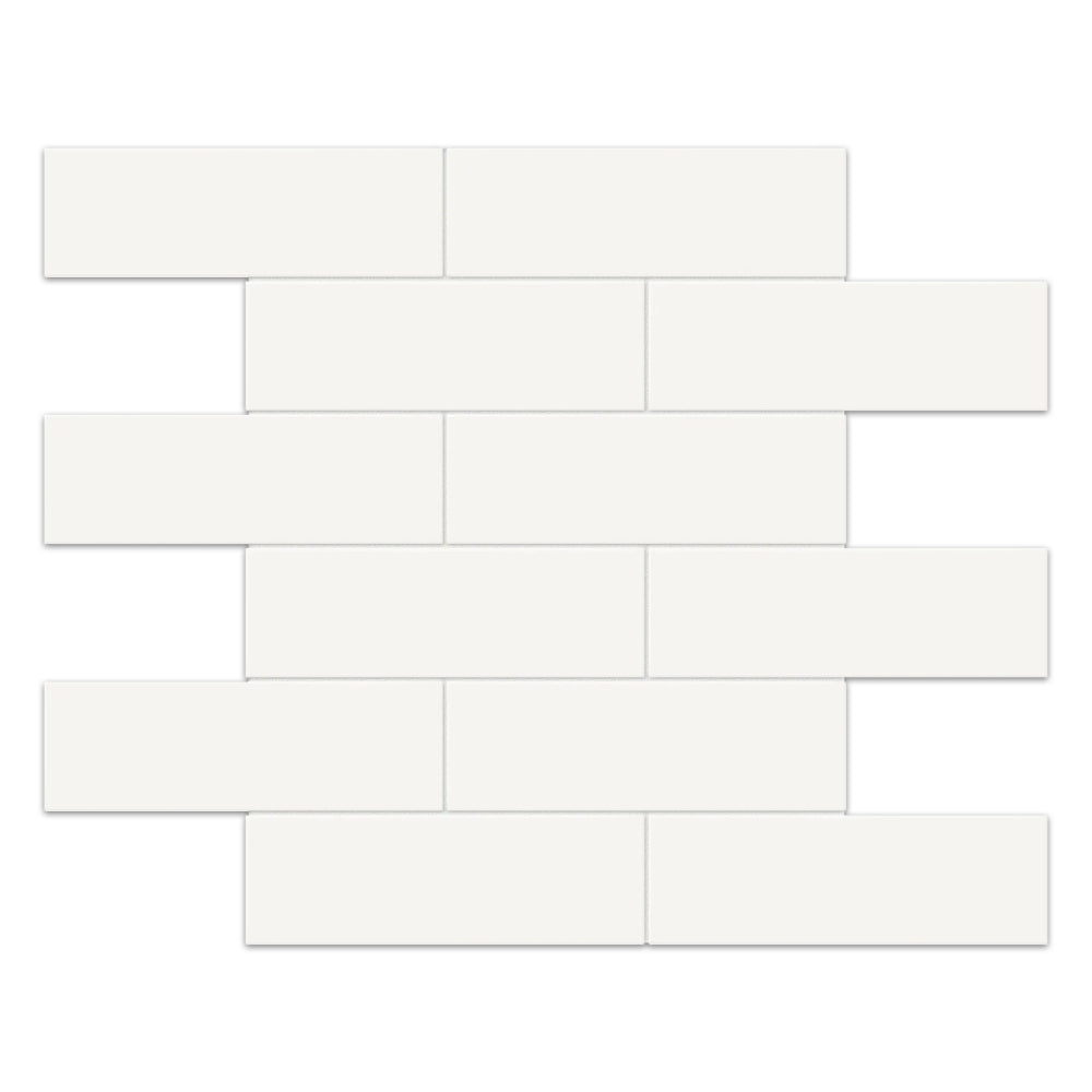 Tesoro Soho 2 x 6 Brick 11.75" x 11.75" Ceramic Mosaic