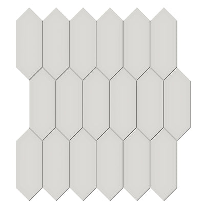 Tesoro Soho 2 x 5 Picket 11.5" x 12.5" Ceramic Mosaic