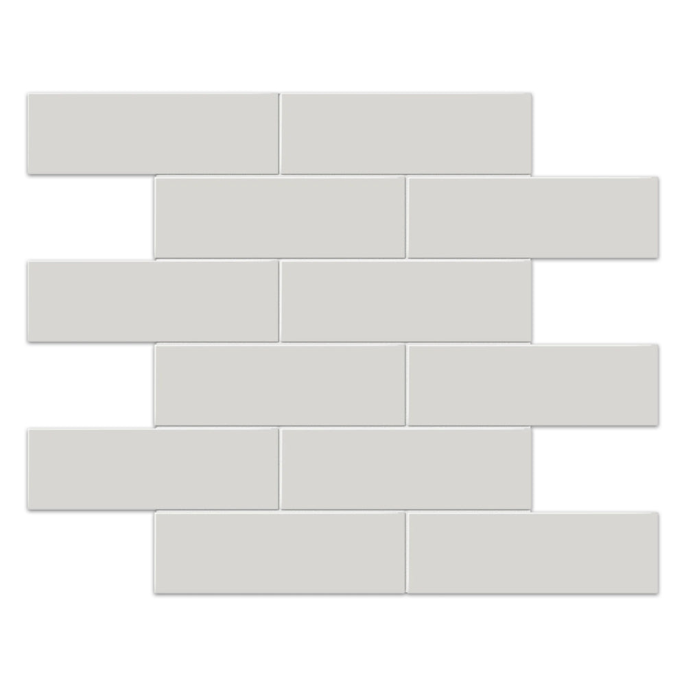 Tesoro Soho 2 x 6 Brick 11.75" x 11.75" Ceramic Mosaic