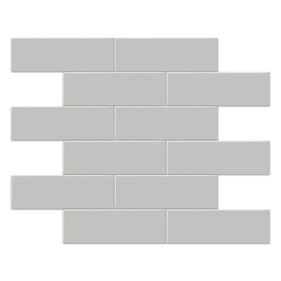 Tesoro Soho 2 x 6 Brick 11.75" x 11.75" Ceramic Mosaic