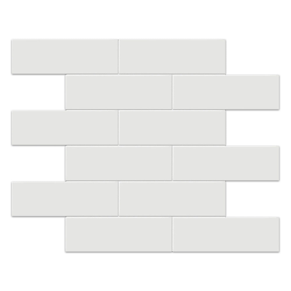 Tesoro Soho 2 x 6 Brick 11.75" x 11.75" Ceramic Mosaic