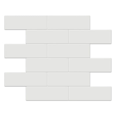 Tesoro Soho 2 x 6 Brick 11.75" x 11.75" Ceramic Mosaic