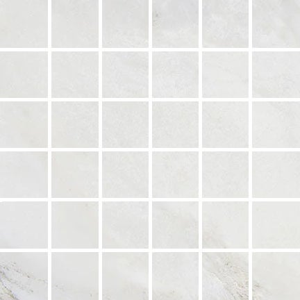 Floors 2000 Anderson 2 x 2 12" x 12" Porcelain Mosaic White