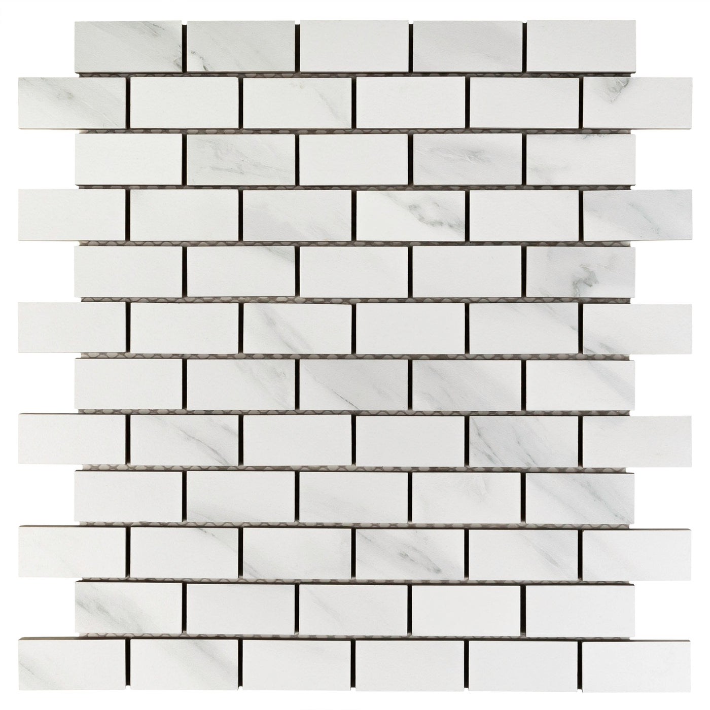 Anthology Marbleridge Reserve 1 x 2 11" x 11" Porcelain Mosaic