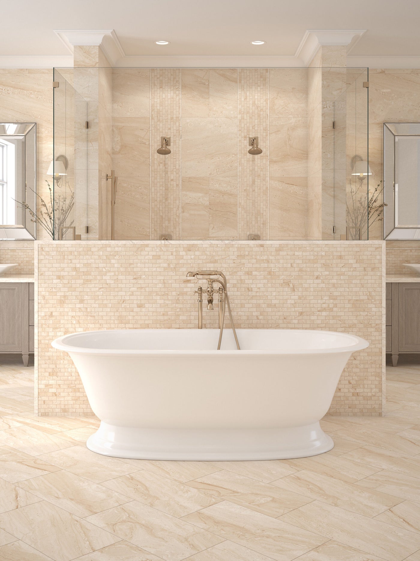 Anthology Marbleridge Reserve 12" x 24" Porcelain Tile