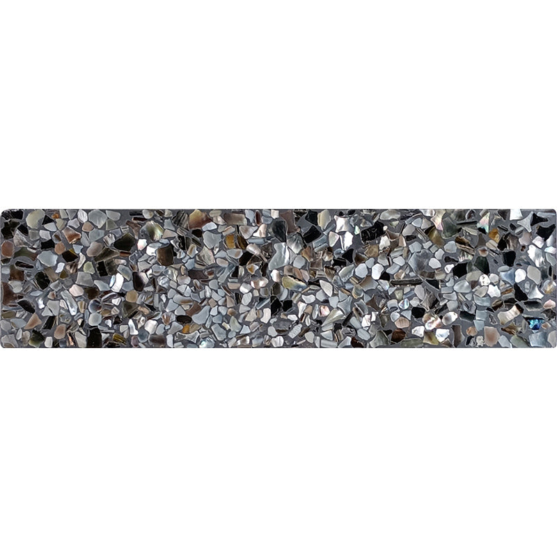 MIR Mosaic Aquaterra Brick 3" x 12" Shell & Terrazzo Tile