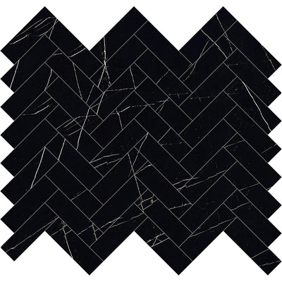 MIR Mosaic Arya Herringbone 11.1" x 12.36" Porcelain Mosaic