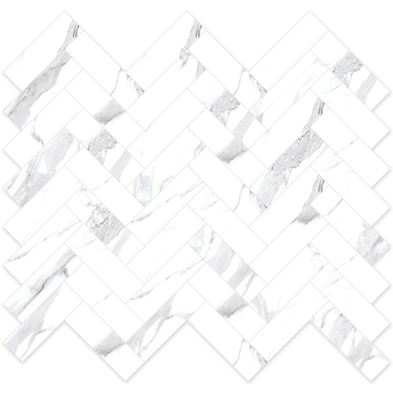 MIR Mosaic Arya Herringbone 11.1" x 12.36" Porcelain Mosaic