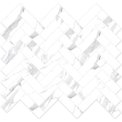 MIR Mosaic Arya Herringbone 11.1" x 12.36" Porcelain Mosaic