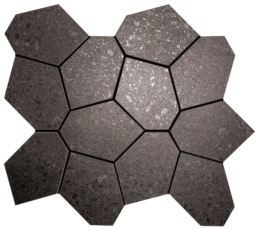 Crossville Alaska Polygon 13" x 15" Porcelain Mosaic