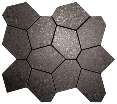 Crossville Alaska Polygon 13" x 15" Porcelain Mosaic
