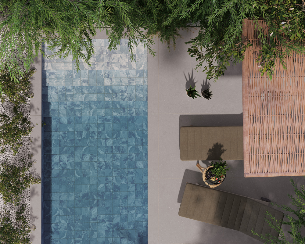 QDI Surfaces Atlantico 6" x 6" Porcelain Tile
