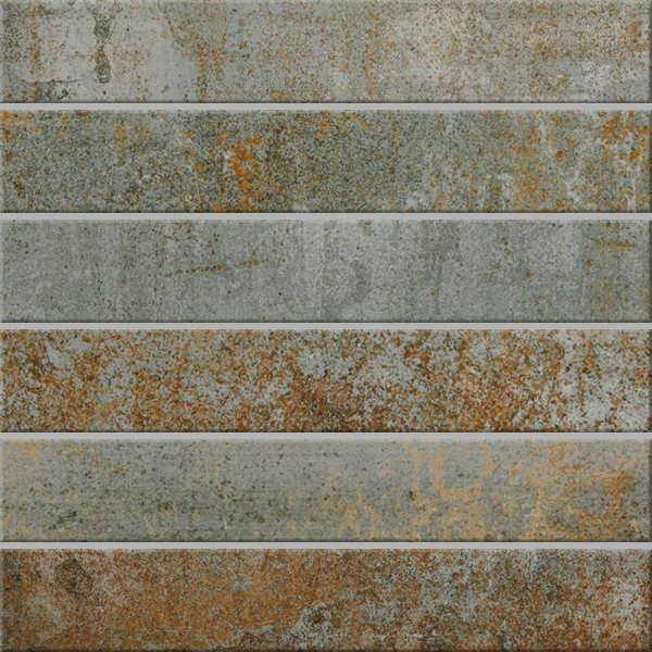 Crossville Altered State 2" x 12" Porcelain Mosaic