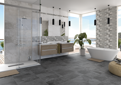 QDI Surfaces Axis 12" x 24" Porcelain Tile