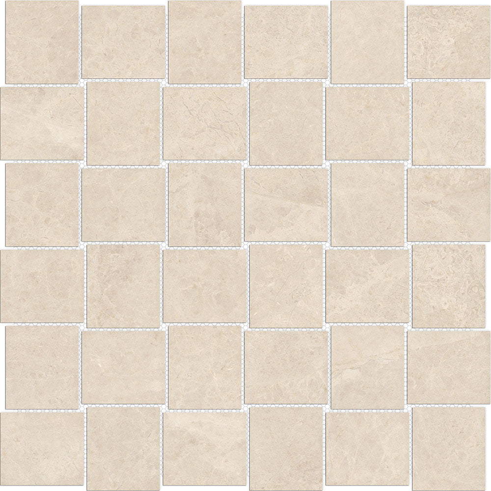 Tesoro Mayfair 2 x 2 Basketweave 12" x 12" Porcelain Mosaic