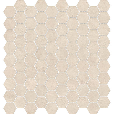 Tesoro Mayfair 1.25" Hexagon 11.5" x 12" Porcelain Mosaic