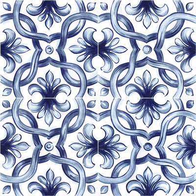 QDI Surfaces Amuri Deco 8" x 8" Porcelain Tile
