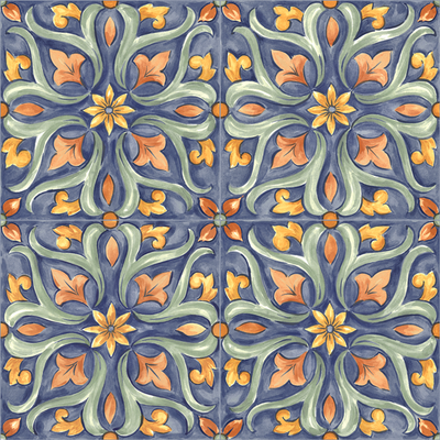 QDI Surfaces Amuri Deco 8" x 8" Porcelain Tile