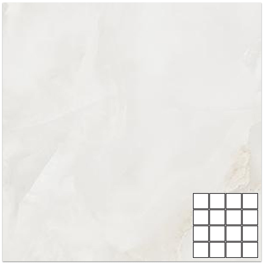 Tesoro Aravali 3 x 3 12" x 12" Porcelain Mosaic