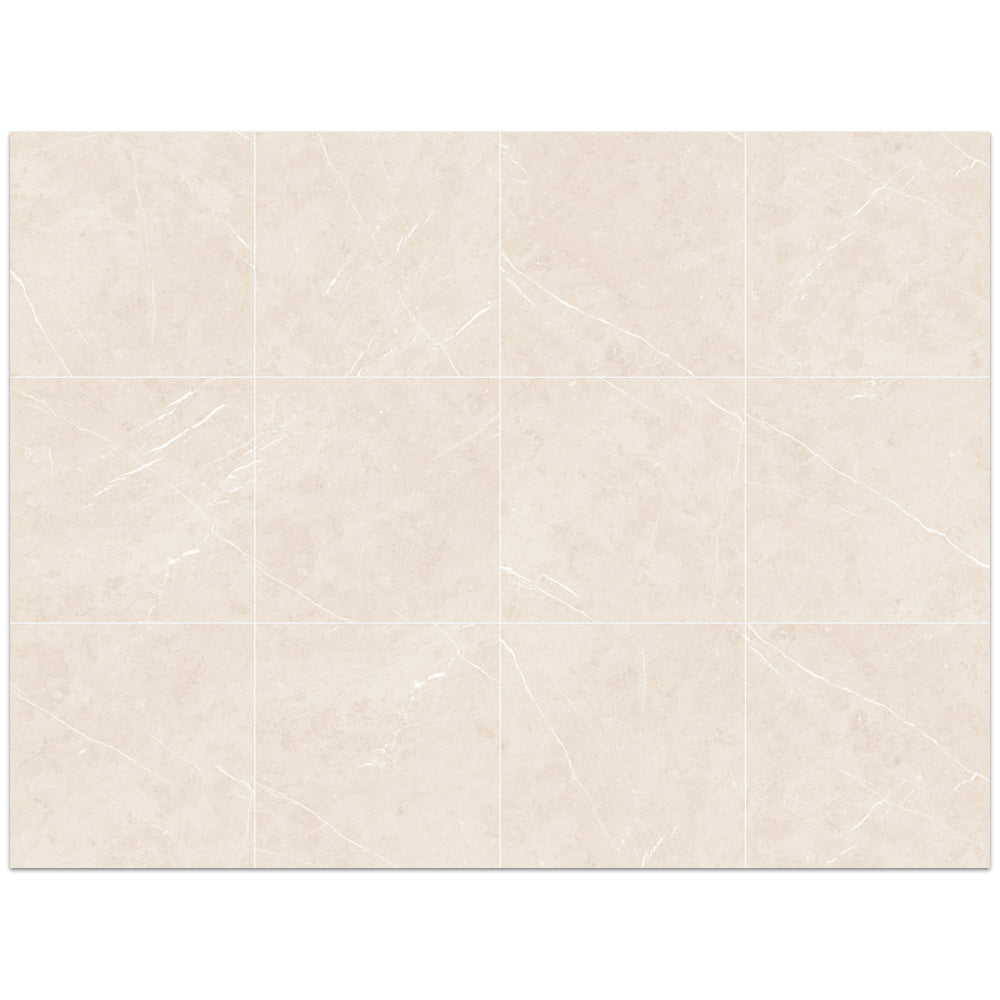 Tesoro Lapietra 3 x 3 12" x 12" Porcelain Mosaic