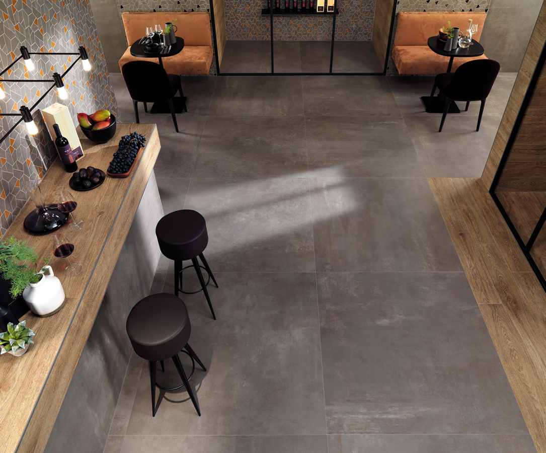 QDI Surfaces Boost 24" x 48" Porcelain Tile Grey