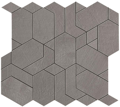 QDI Surfaces Boost Irregular 12" x 24" Porcelain Mosaic
