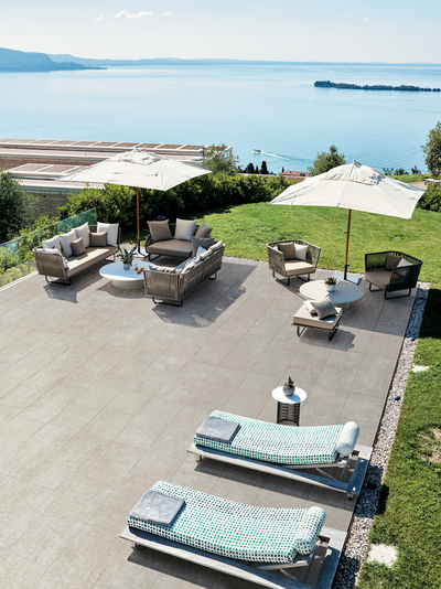 QDI Surfaces Boost 24" x 48" Porcelain Paver White
