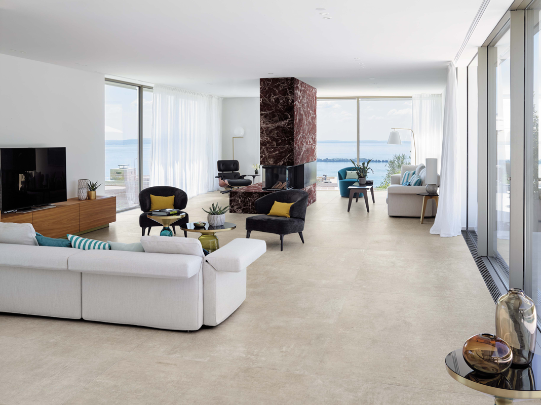 QDI Surfaces Boost 48" x 48" Porcelain Tile White