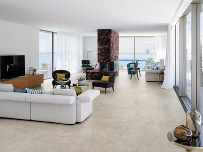 QDI Surfaces Boost 48" x 48" Porcelain Tile White