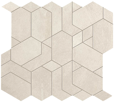 QDI Surfaces Boost Irregular 12" x 24" Porcelain Mosaic
