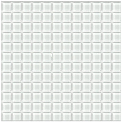 American Olean Color Appeal 1 x 1 Straight Joint 12" x 12" Glass Mosaic