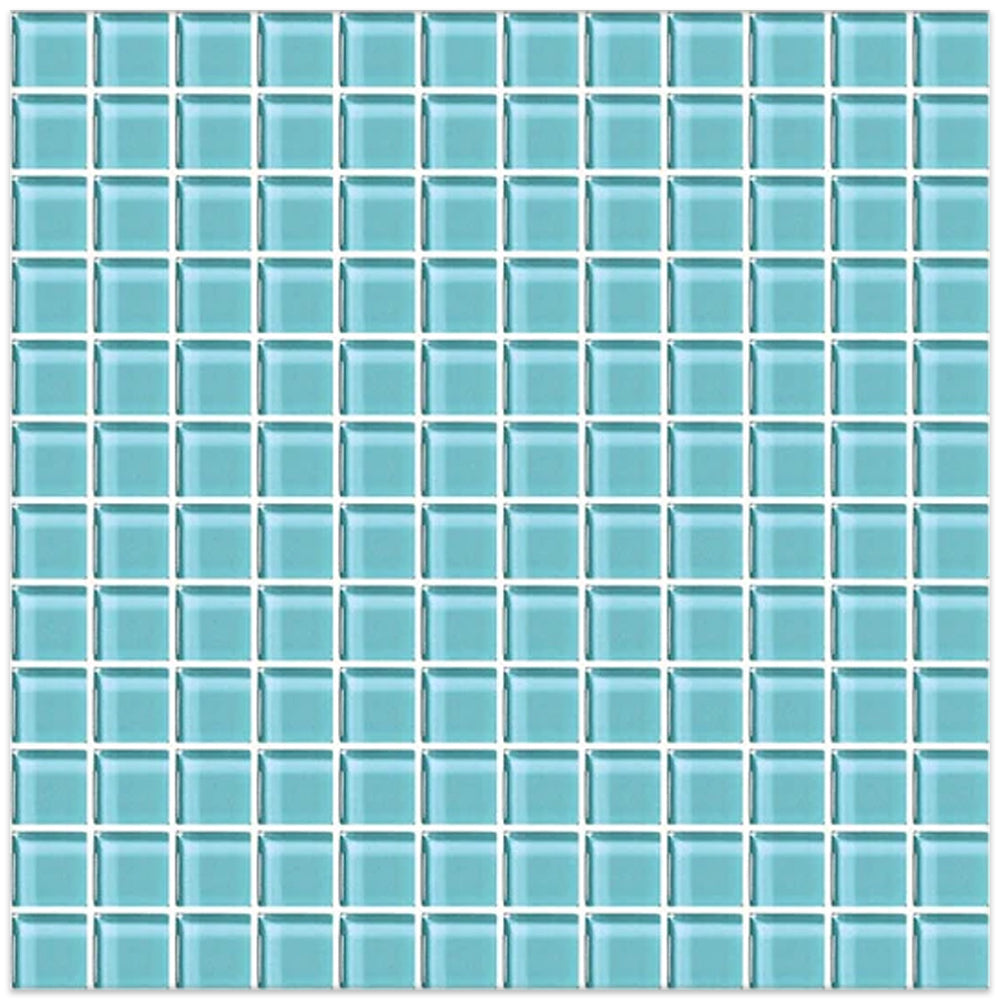 American Olean Color Appeal 1 x 1 Straight Joint 12" x 12" Glass Mosaic