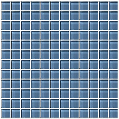 American Olean Color Appeal 1 x 1 Straight Joint 12" x 12" Glass Mosaic