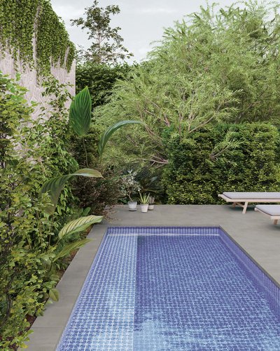 QDI Surfaces Caliope 6" x 6" Porcelain Tile Marine