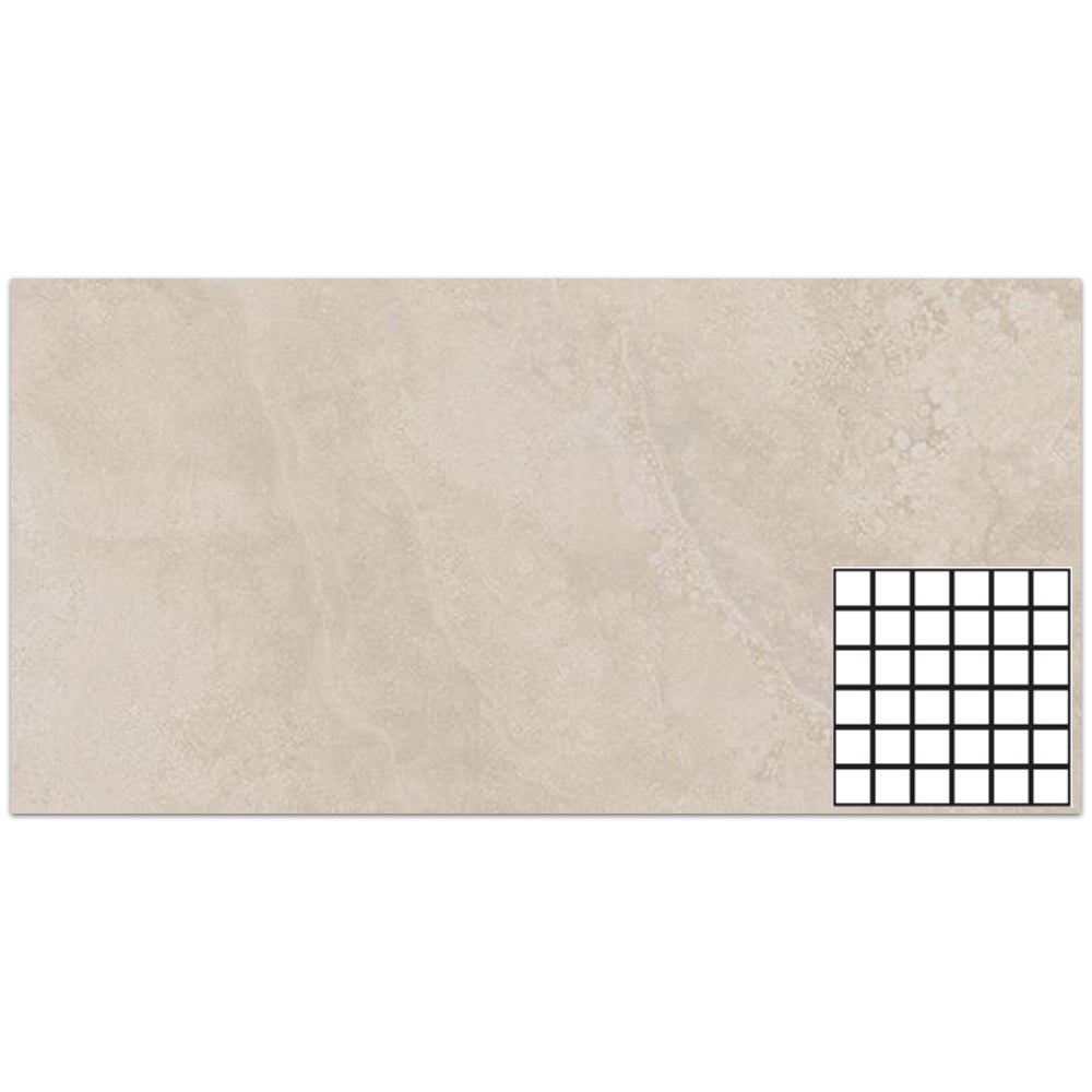 Tesoro Toscana 2 x 2 11.75" x 11.75" Porcelain Mosaic