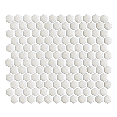 Maniscalco Chameleon 1" Hexagon 10.25" x 11.75" Porcelain Mosaic